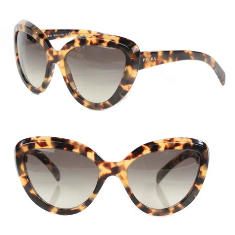 prada classic cat eye sunglasses|Prada cat eye tortoiseshell sunglasses.